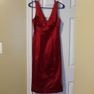 Red Bebe Cocktail Dress